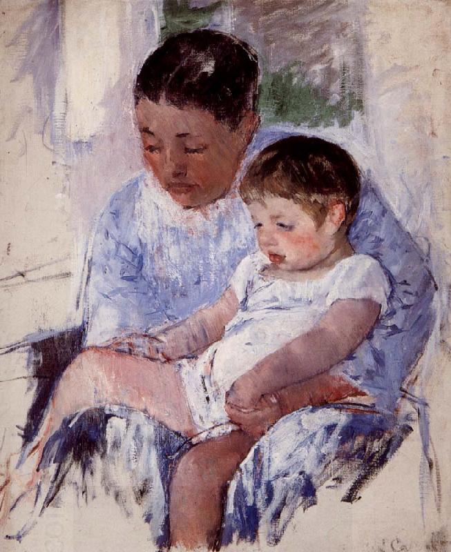 Mary Cassatt Mother and her child oil painting picture